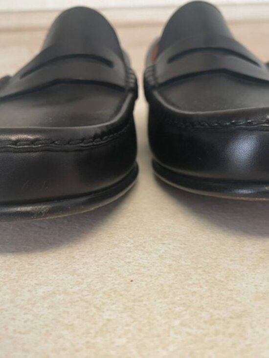 2 pairs of Ralph Lauren Mens Chalmers Burnished Calfskin Penny Loafers size 8.5 main image 4